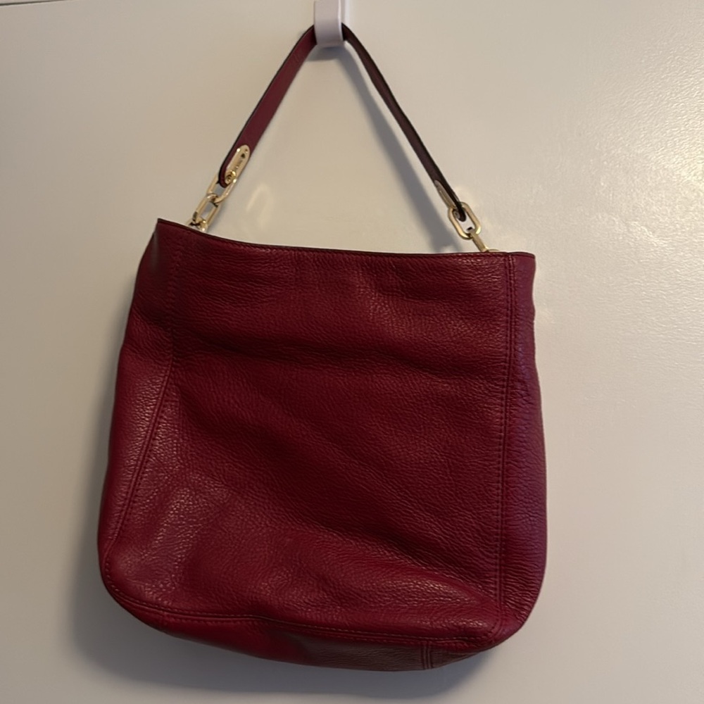 Michael Kors Red Leather Women's Bag